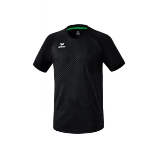 Erima Sport-Tshirt Trikot Madrid (100% Polyester) schwarz Herren